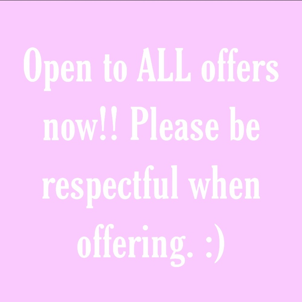 ACCEPTING OFFERS!